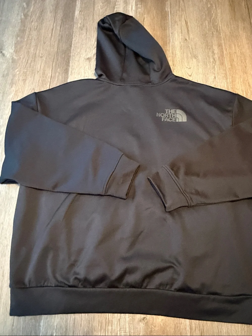 The North Face Men's Black Pullover Hoodie with Tonal Logo